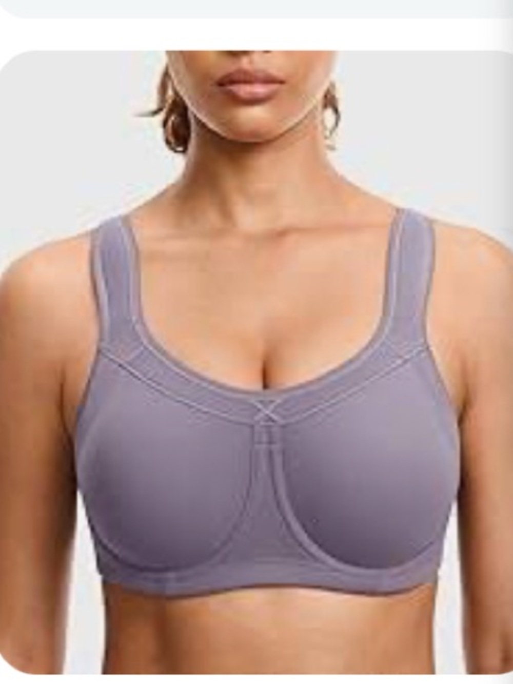 SYROKAN Women's Adjustable Straps Sports Bras